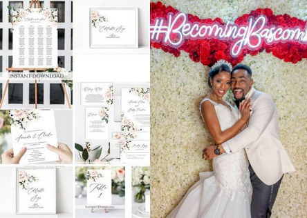 Platinum Wedding Hashtag Package